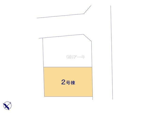 刈谷市野田町西田78番40の一部『仲介手数料無料』新築戸建ての区画図