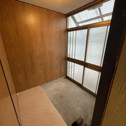 斉藤アパートの玄関|シンプルで使いやすい玄関です