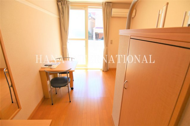 レオパレスハサマミナミの寝室