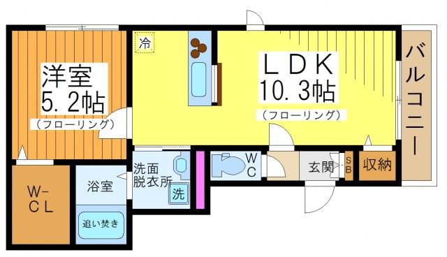 パストラーレの間取り