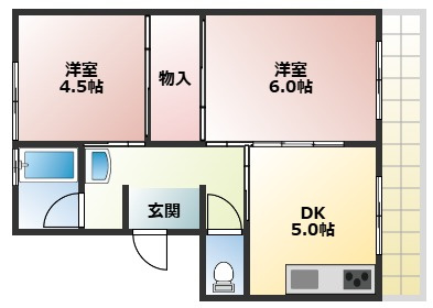 【間取り】 | 田中マンション