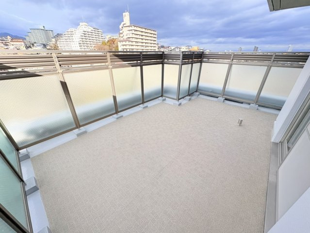 リブコート長田ウェルズのバルコニー