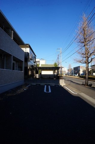 プルメリアの駐車場|駐車場に車を止められます