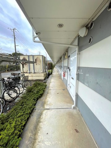 レオパレス沼南Ⅲのエントランス