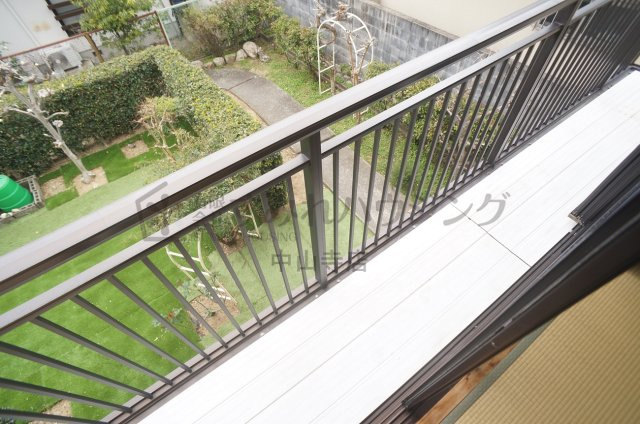 千種4丁目戸建てのバルコニー