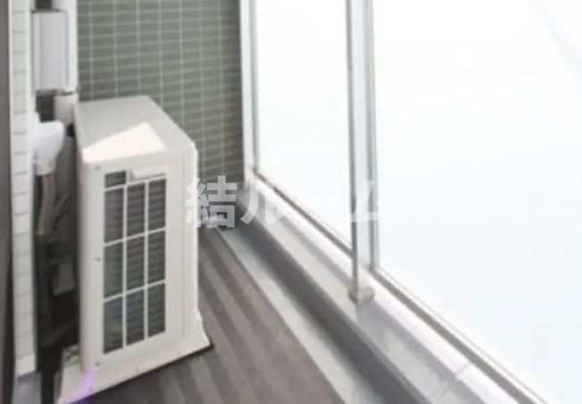 板橋区高島平９丁目の賃貸マンションのバルコニー
