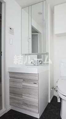 板橋区高島平９丁目の賃貸マンションの洗面所