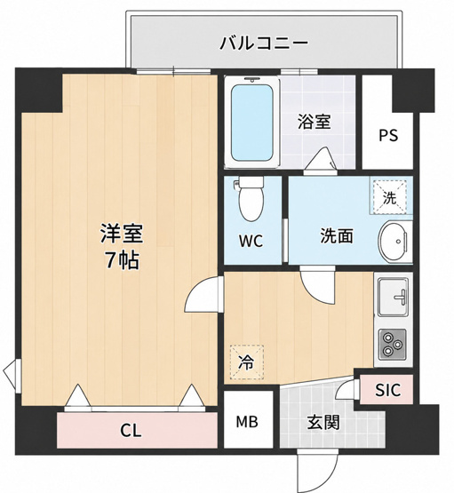 【間取り】 | キューブコート