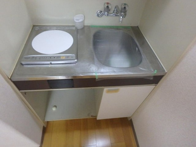 【キッチン】 | ライオンズマンション方南町駅前 | 1口IHコンロ