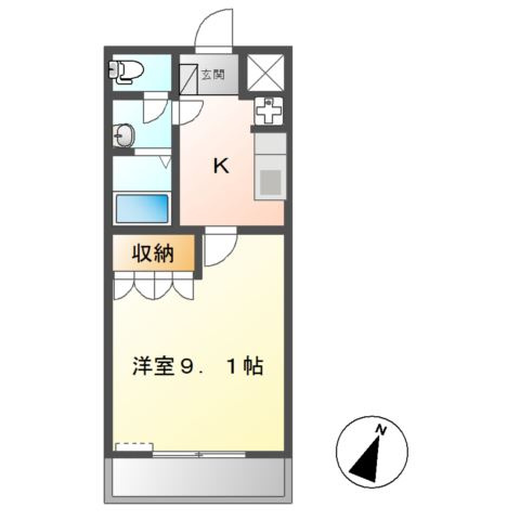 Prendre Sophia（プランドールソフィア）の間取り