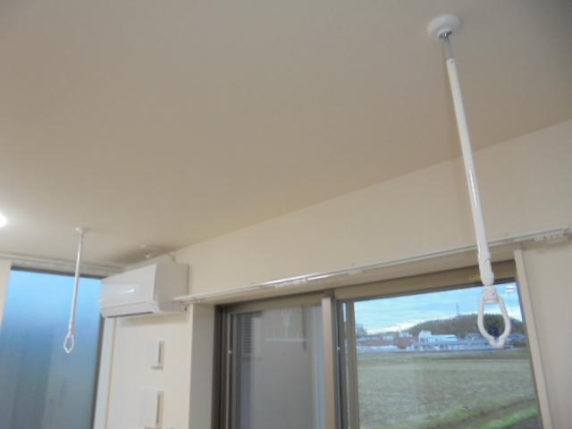 エスカーザの設備|室内物干し