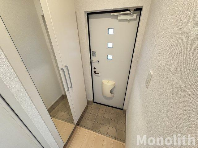 ルミエールソレイユの玄関