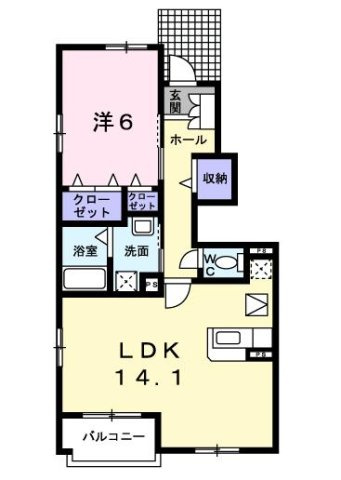 メゾン・ド・ジュネスの間取り