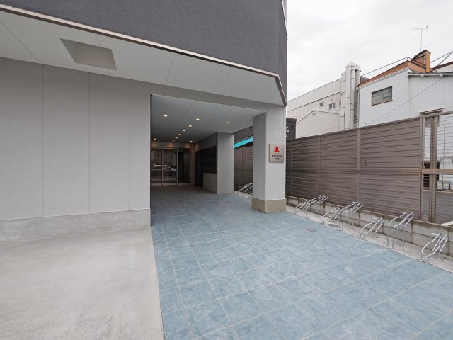みおつくし大池橋のエントランス