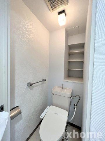 メゾン摂津のトイレ|シンプルで使いやすいトイレです