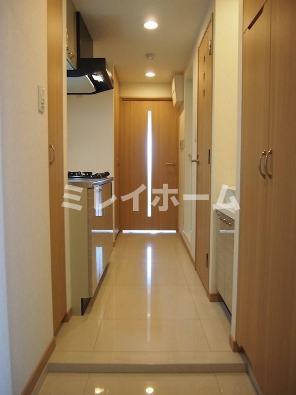 ルーブル旗の台弐番館の玄関