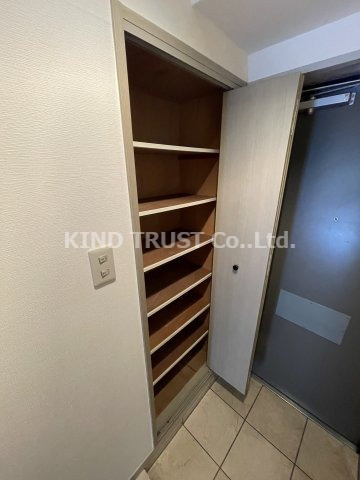 ライフ北梅田の玄関|ゆったりとした玄関です