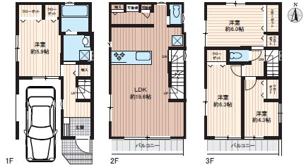 川口市元郷４丁目　新築戸建