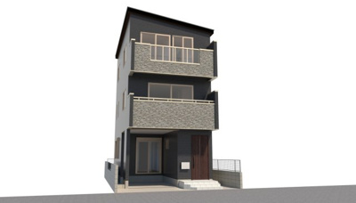【完成予想図】 | 川口市元郷４丁目　新築戸建