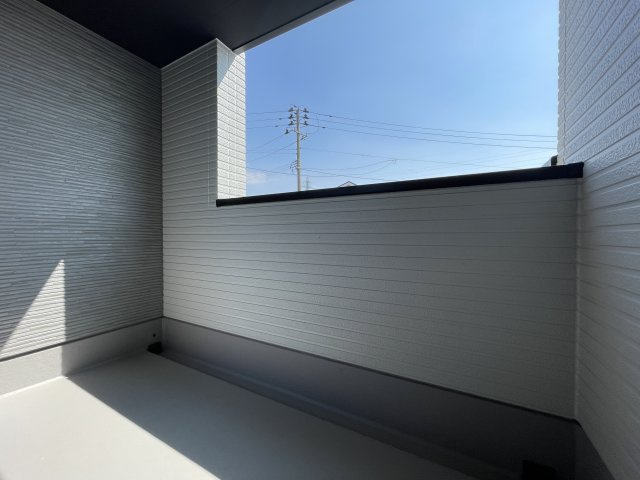 新築戸建・新築建売　郡山市富田町9期　富田小・富田中のバルコニー