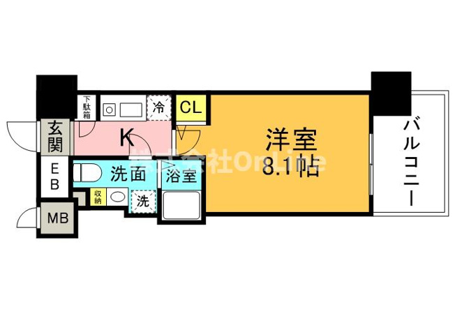 【間取り】 | グラマシー京橋