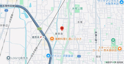 【地図】 | コルニーチェ南茨木