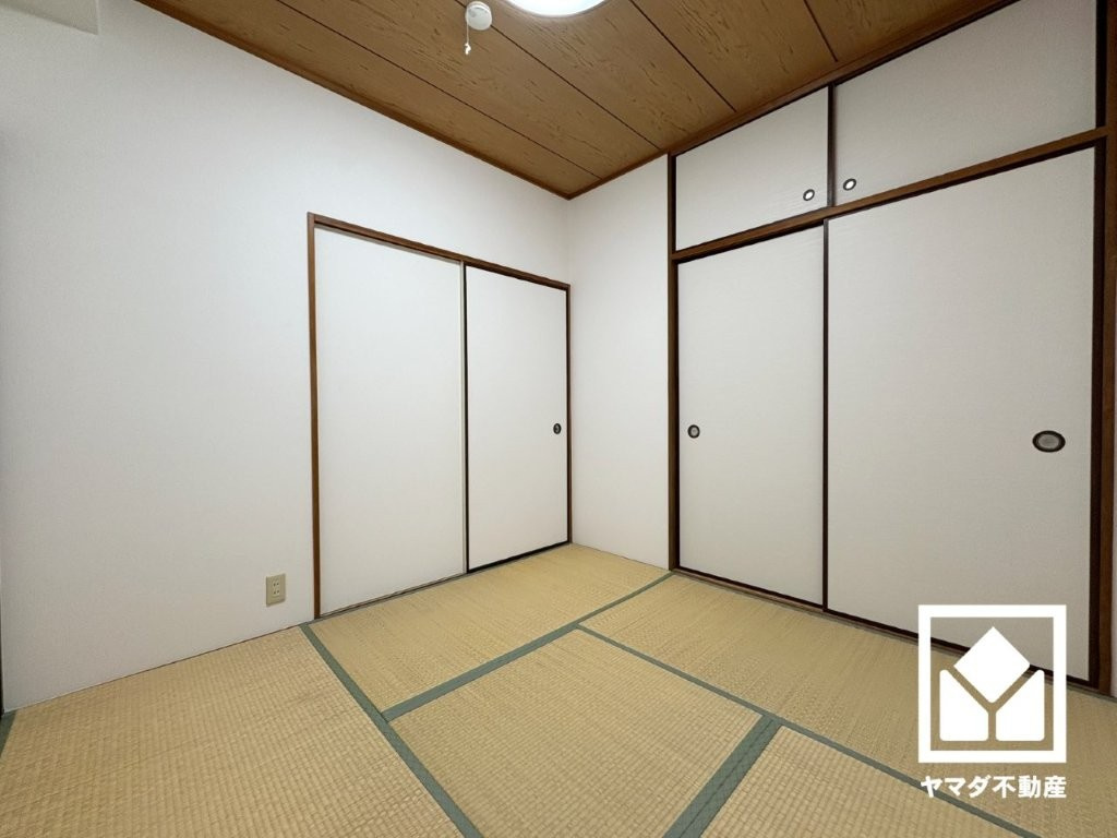 ファミール武庫川東の和室|衣類も小物もスッキリ整理、使いやすいクローゼットで快適空間