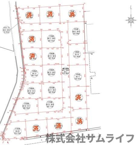 【区画図】 | ガーデンコート若菜12号地
