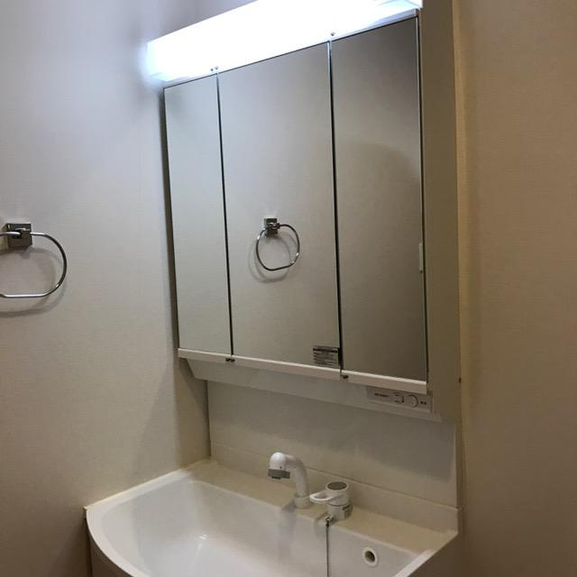 ドリーム藤原台　Aの洗面所|洗面所です