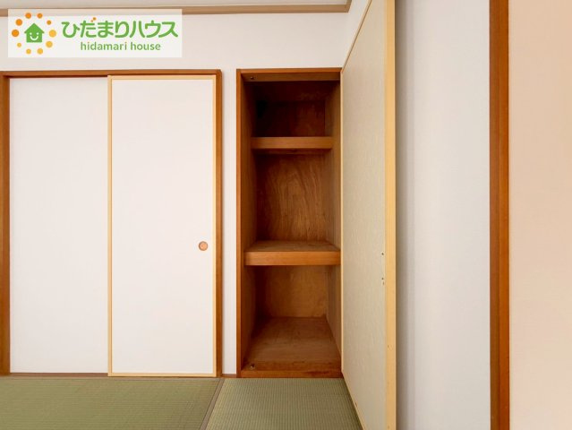 Grace Living 日立｜東金沢町5丁目　中古戸建の収納|"和室の収納は横開きクローゼット！
しまった物の出し入れも楽々です(^^)"