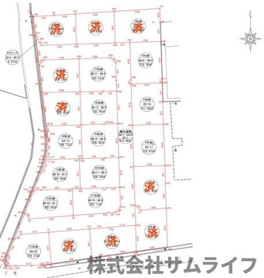 【区画図】 | ガーデンコート若菜18号