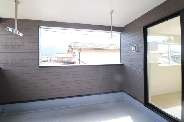 善導寺新築戸建のバルコニー