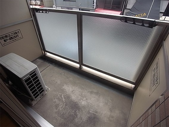 エステムコート神戸ハーバーランド前3コスタリティのバルコニー