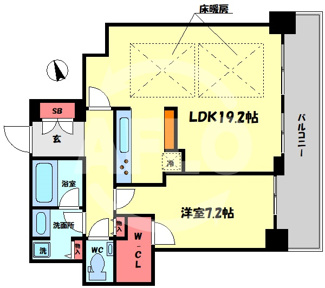 【間取り】 | ザ・セントラルマークタワー | ザ・セントラルマークタワー　間取り