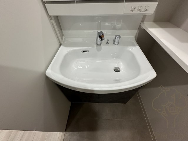Alivis三国本町の洗面所