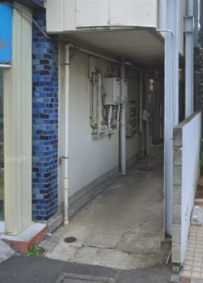 ハイツ工藤のエントランス