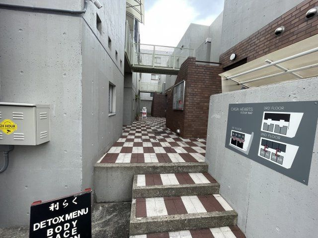 カーサハーツのエントランス