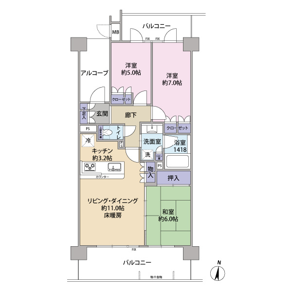 D’グラフォートレイクタウンⅡ棟C館