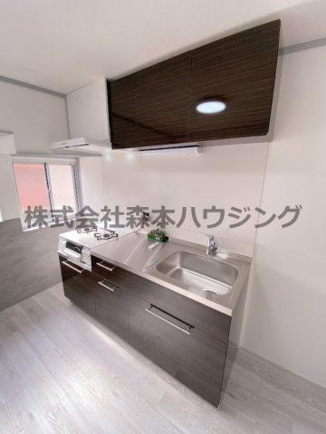 【キッチン】 | 　寝屋川市黒原城内町5貸家 | 使いやすいキッチンです