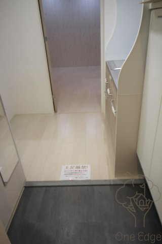 セレニテ梅田ルフレの玄関