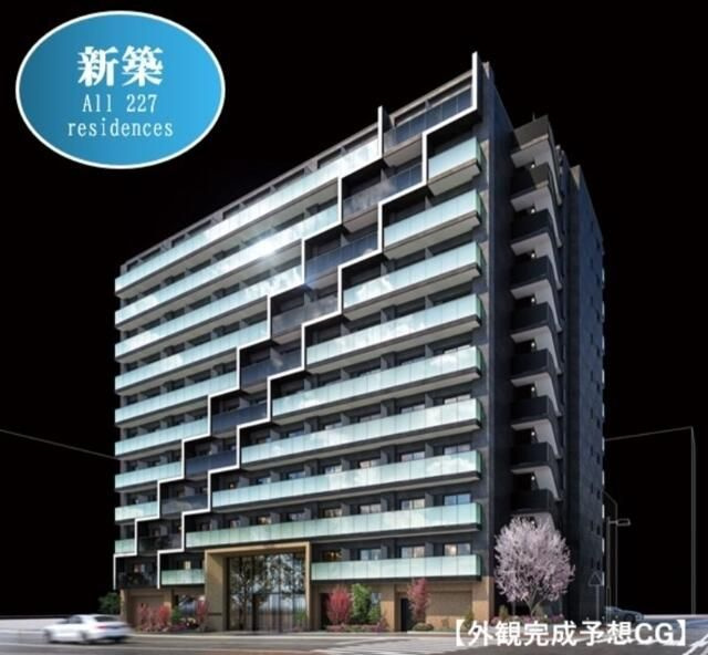 ドゥーエ新横浜の外観