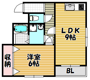 【間取り】 | SQUD　HAIZUKA