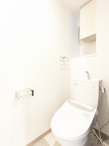 ベルジューレ高輪のトイレ|シンプルで使いやすいトイレです