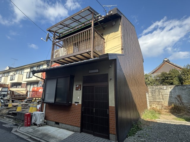 上京区七番町戸建の外観|外観は落ち着いています