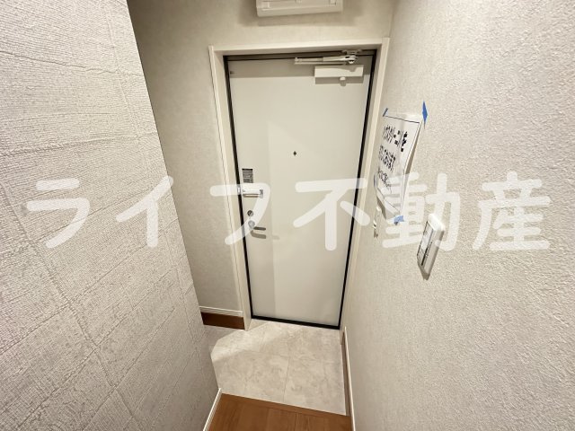 ALEGRIA東花園の玄関|シンプルで使いやすい玄関です