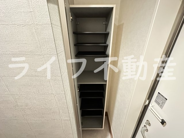 ALEGRIA東花園の収納|便利な収納スペースです