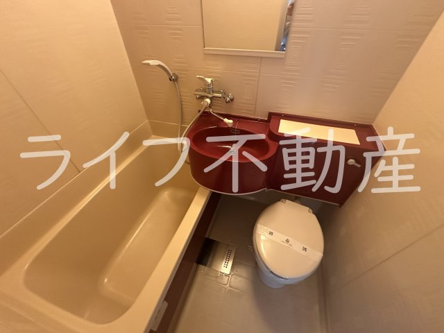 ロータリーマンション永和の浴室|きれいなお風呂です