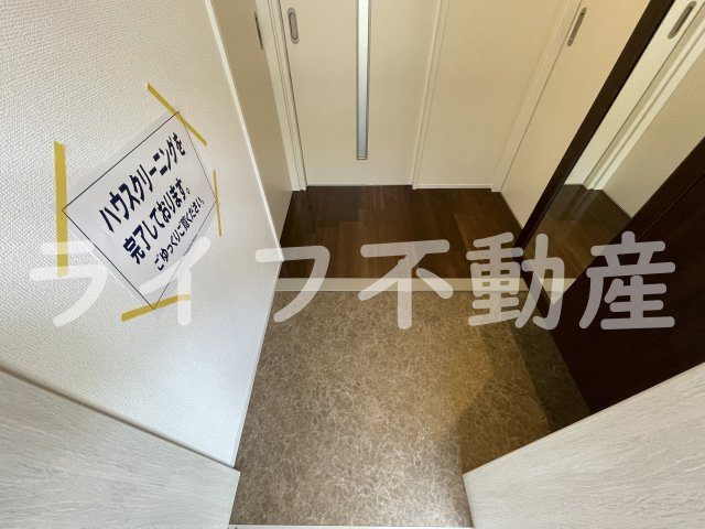 エル・ソル旭町の玄関|ゆったりとした玄関です