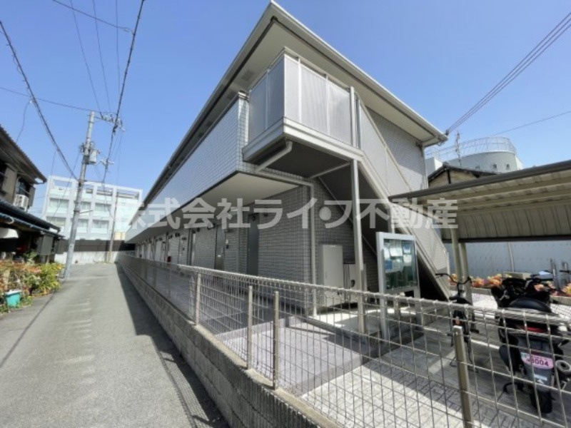 エル・ソル旭町の外観|外観は落ち着いています