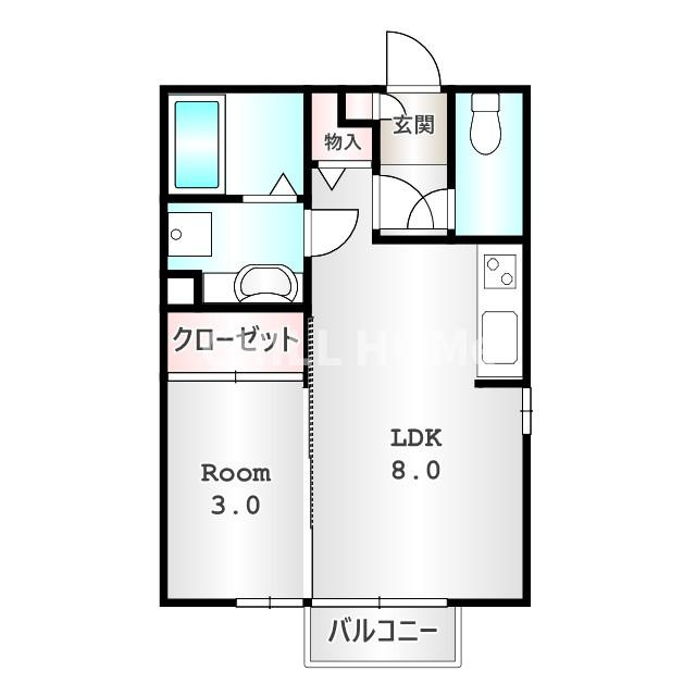 リヴェールマリーズ　Ｂの間取り|他社様掲載物件もまとめてご紹介、ご案内可能です(^^)/